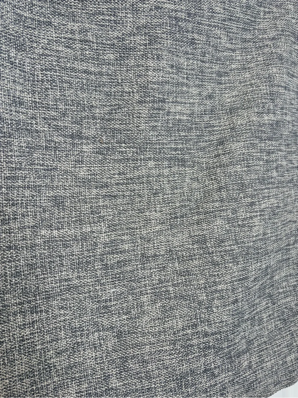 Gray Textured Woven Square Pillow Cover | 24x24